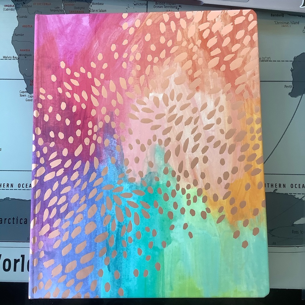 Weekly plan notebook